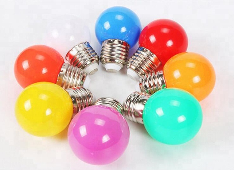 Festival Decorative Colorful Round LED Lamp 220V Led Bubble Ball Bulb Festival Lantern Lights