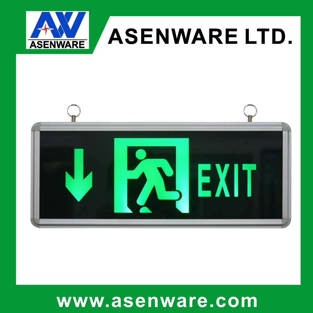 factory directly sale hanging exit sign with good price