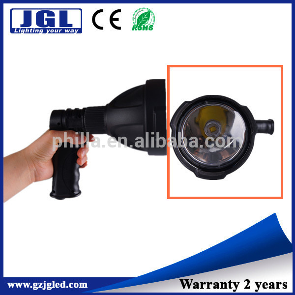 Zoomable Self Defense Flashlights Led Mining Cree 25w single bulb NFC96-25W black scope mounted lights