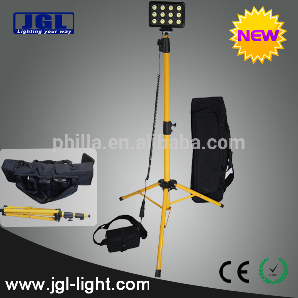 Rechargeable led site floodlight waterproof IP67 tripod work light--RLS836L led outdoor flood light