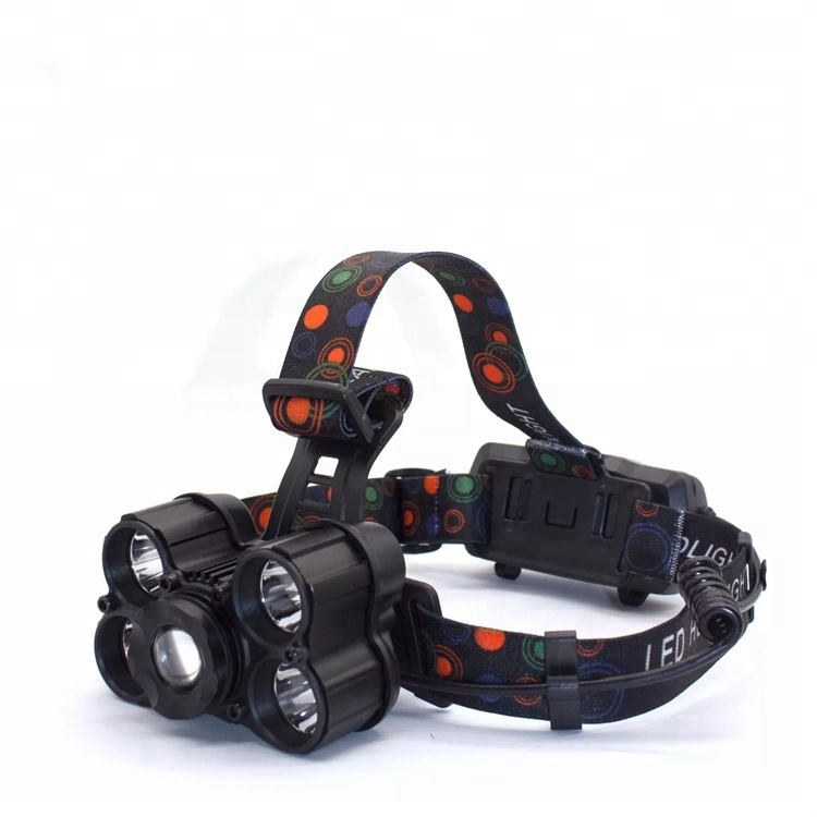 Top quality rechargeable T6 super bright led headlamp