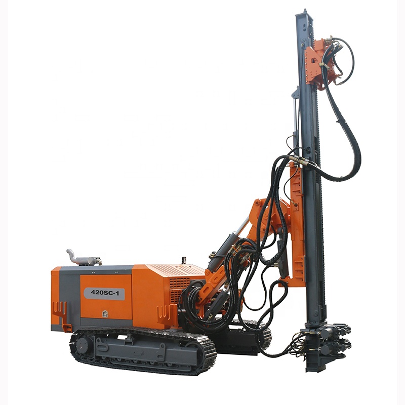 Hydraul dth rotary water well drill rig