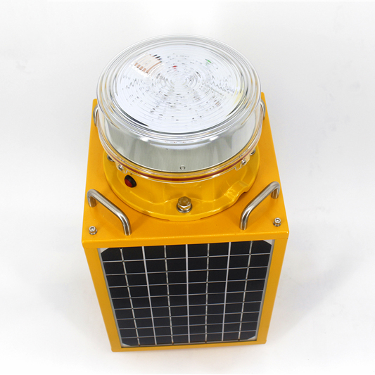 ICAO Compliant Solar Powered LED Marine Light For Oil Drilling Equipment Offshore