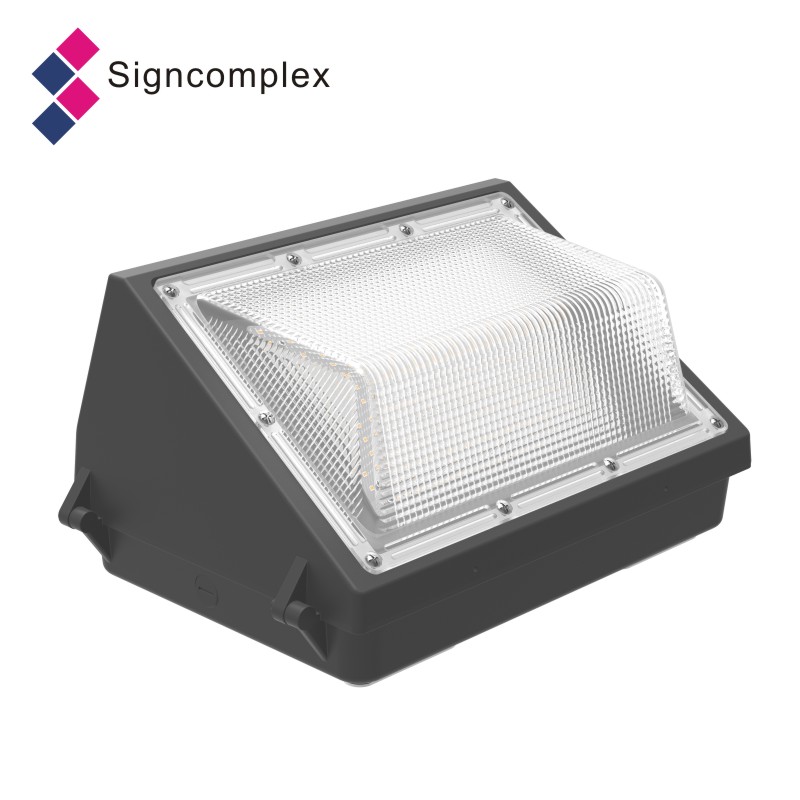 Signcomplex 2835 45w  photocell led wall pack lamp