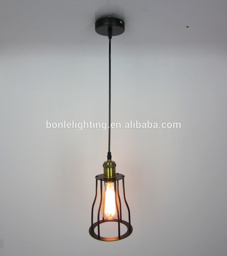 Black and Copper Ceiling Lamp Designed for Interior Decoration Lighting