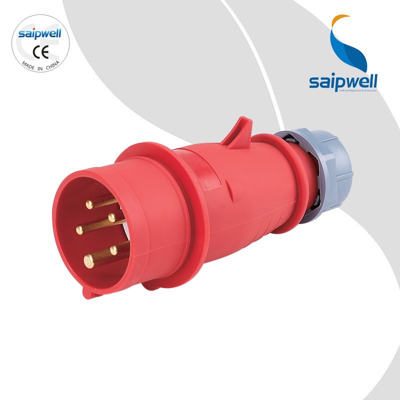 SAIPWELL Economical and Practical Hot Sale ip44 male Industrial Plug