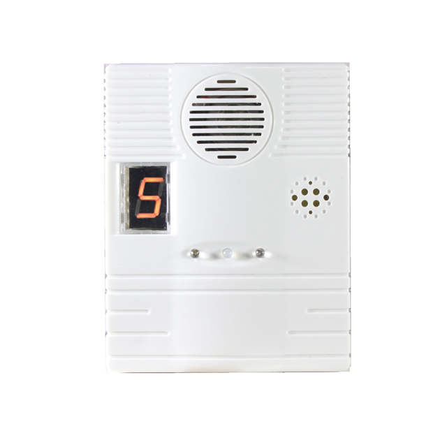 Gas Alarm Detector, Plug in Combustible LPG/Natural Gas/Coal Gas Leak Sensor, Voice Prompt, Strobe