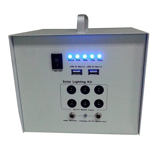 40W DC 12V Mini home solar energy lighting system solar system price in India for laptop mobile phone