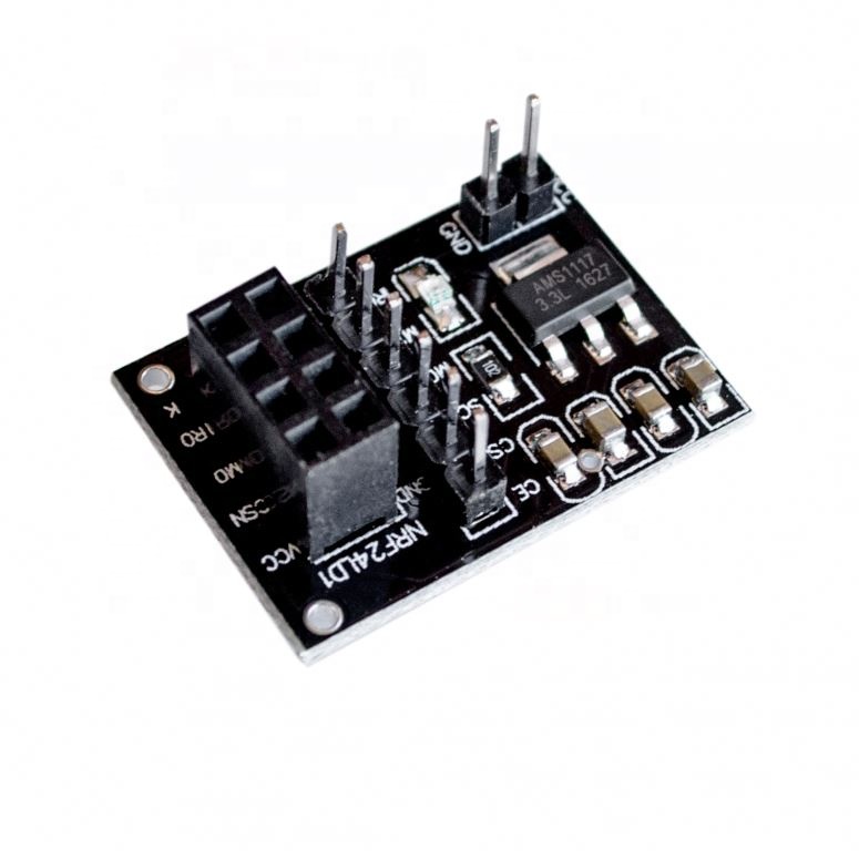 New Socket Adapter plate Board for 8Pin NRF24L01 Wireless Transceiver module 51