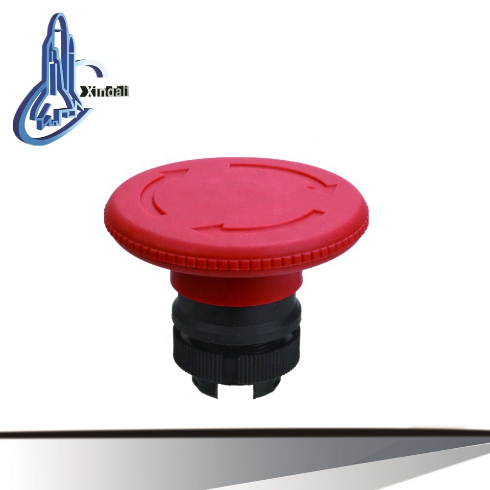 hot selling 60mm mushroom head push button parts LAY5-ES64