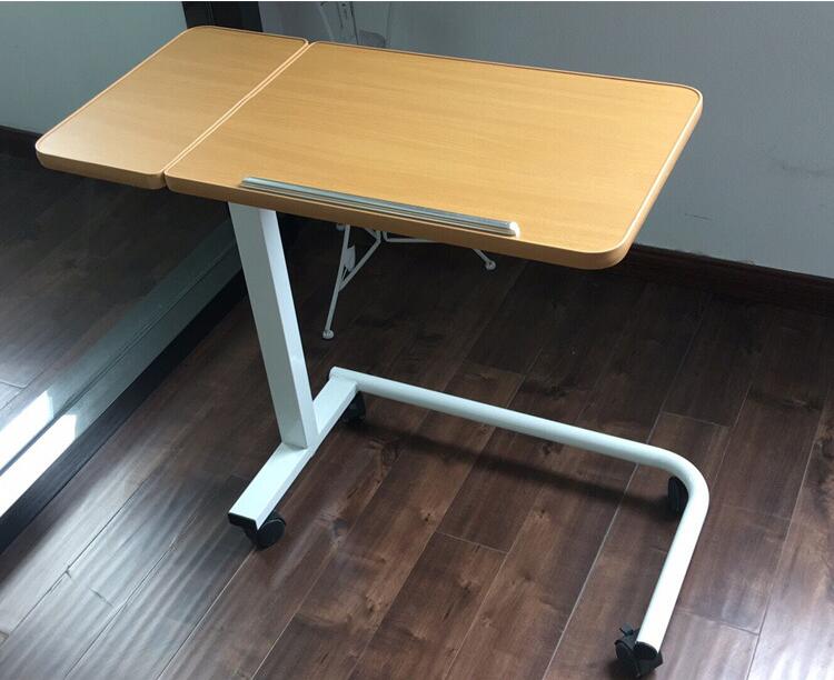 High quality Wholesale Luxury Overbed Food Table for hospital bed