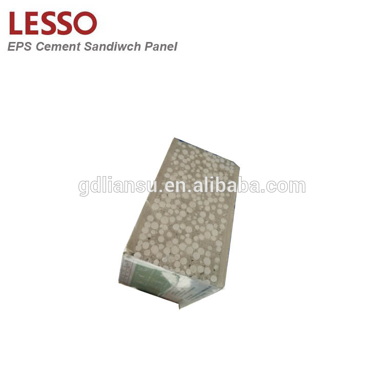 Fireproof anti-seismic LESSO eps cement sandwich wall panel for partition wall