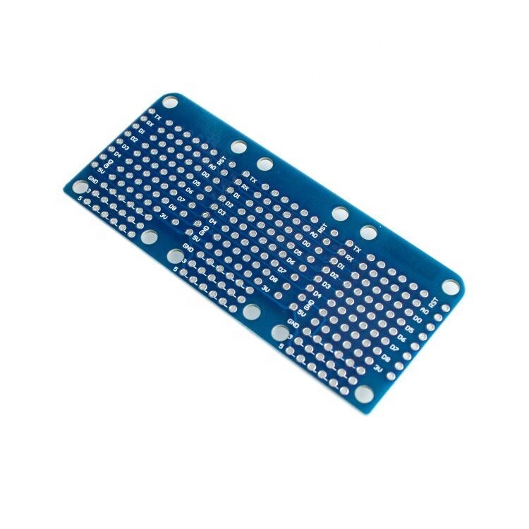 Triple Shield For  D1 Mini Dua Sided Perf Board For Compatible