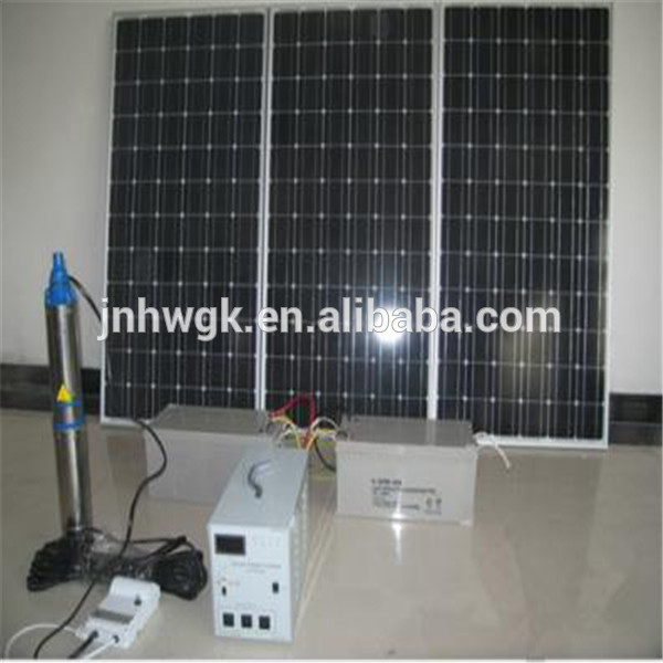 China supply solar water pump system AC DC solar pump