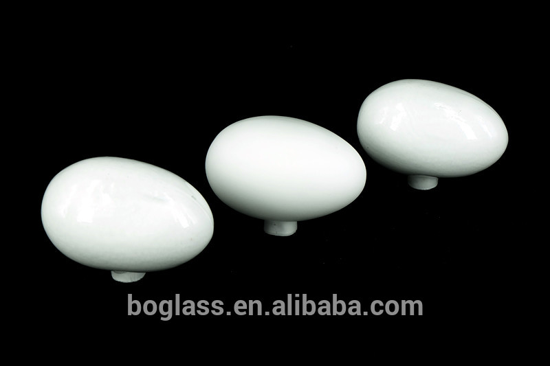 Egg shape White Glass Lamp Cover, Opal Lamp shade