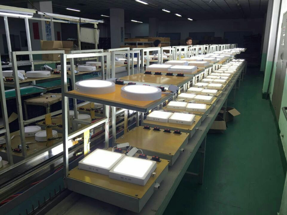 Higher power 120X120MM LED panel light lamps, Indoor led panel light ceiling ,aluminum material