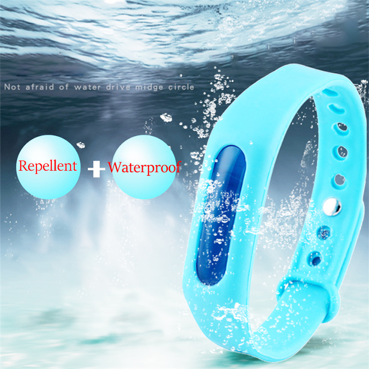 Hot Sale Natural Bug Silicone Plant-Based Oil Band Mosquito Repellent Bracelet