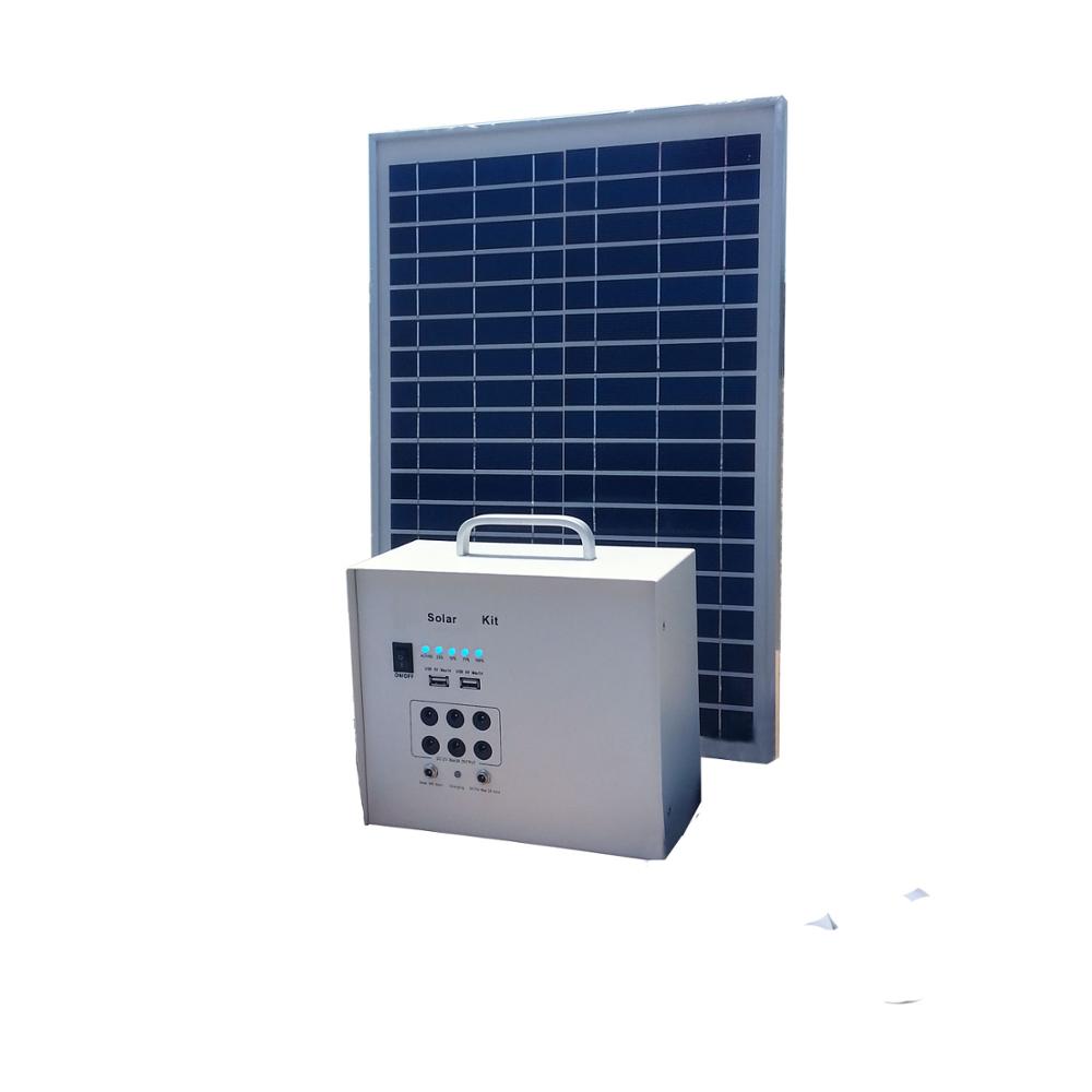 Solar home panel cleaning system with lifepo4 lithium battery