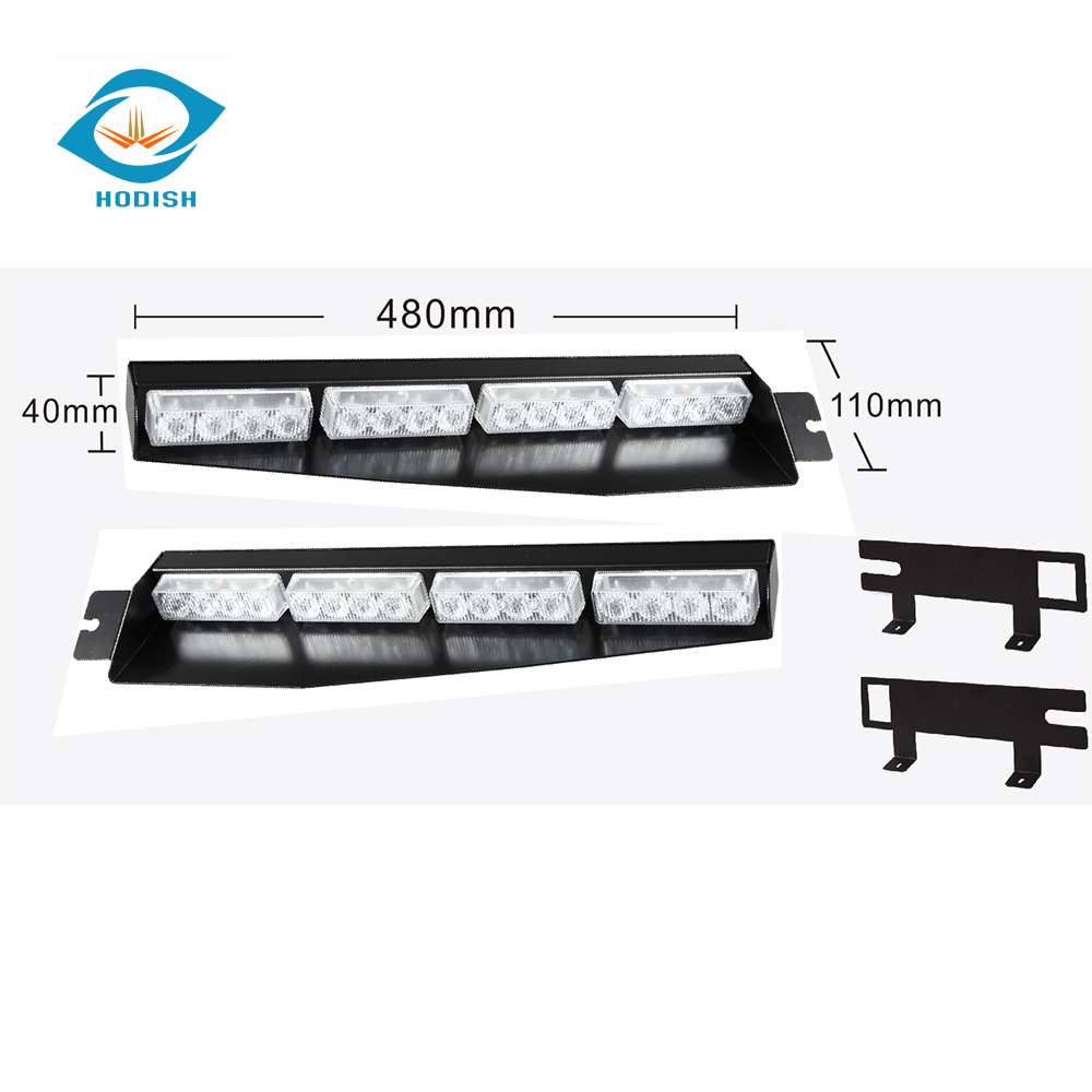 12-24V Dash deck led strobe grille light lightbar police dashlight