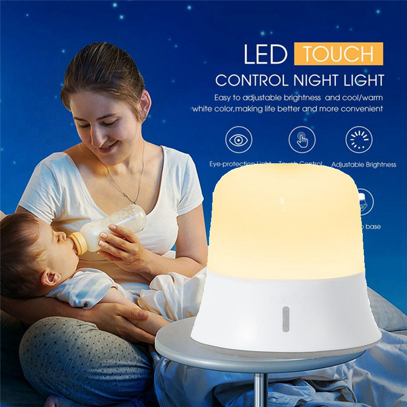 Indoor PIR ABS 2700-5500K Detector Portable Silicone LED Night Light USB Rechargeable Wireless Motion sensor light LED Bulb