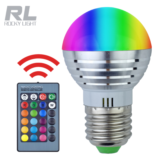 Colorful Changeable 10W 20W Par30 Par38 RGB LED Bulb lamp E27 85V-265V LED Spotlight For Decor Romantic Home Night light