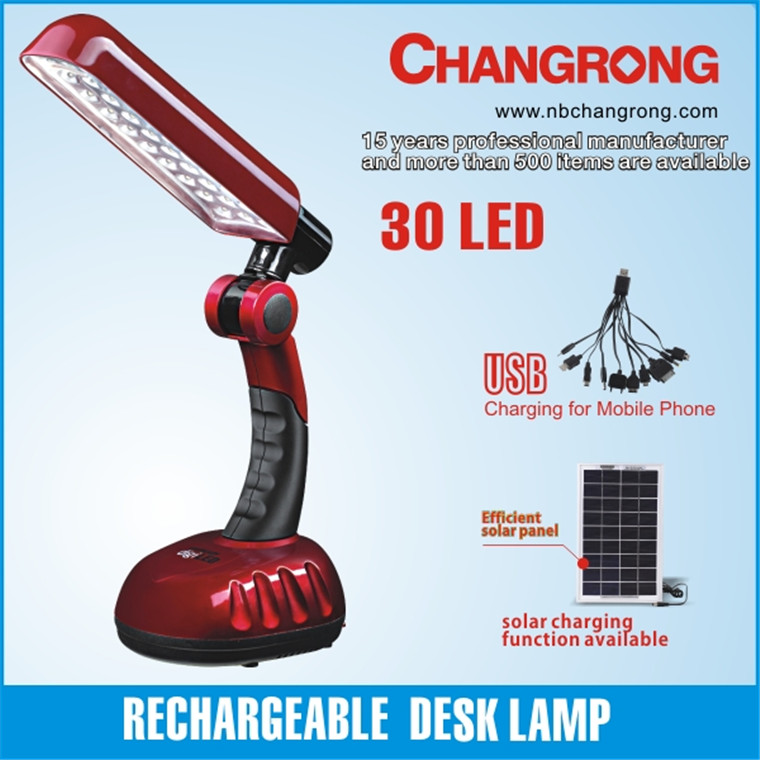 High Quality Modern Working LED Table Solar Lamp