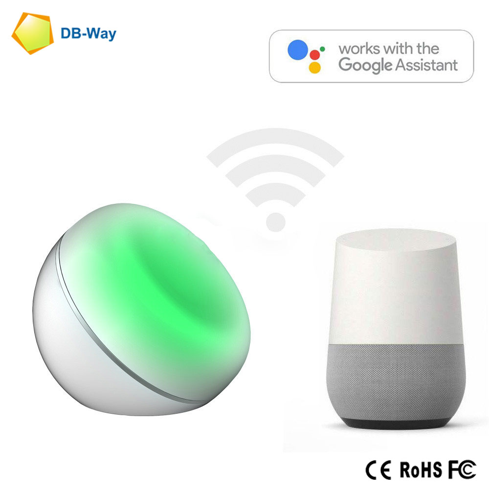 Wifi Google Home Assistant Amazon Echo Spot Alexa Tuya APP control Smart Night Light