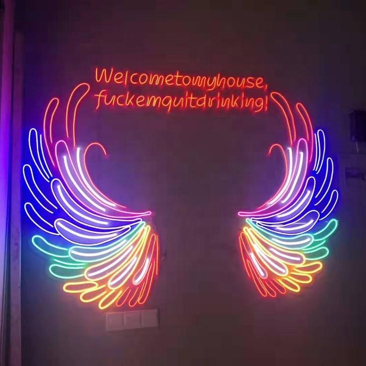 6mm Mini color jacket led light strip neon flex led