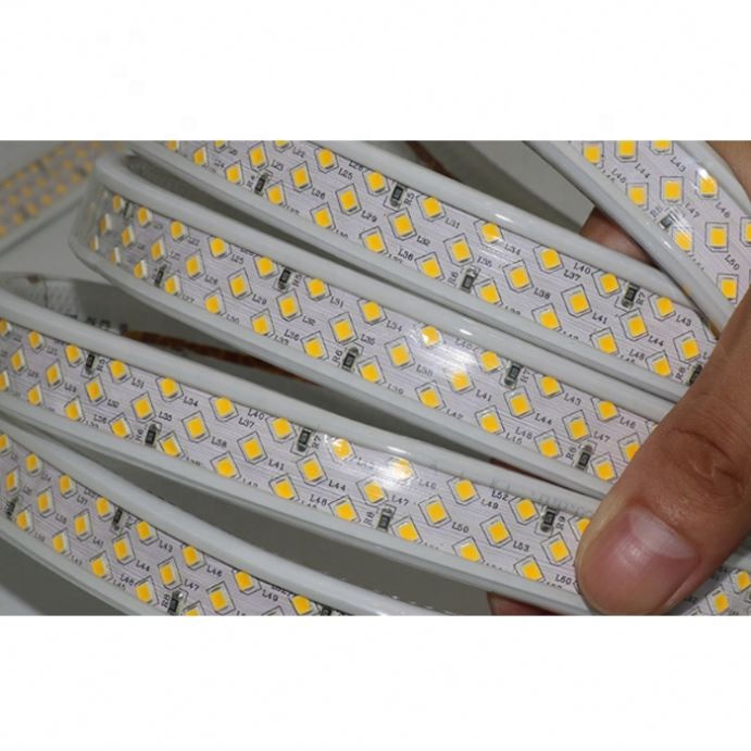 3lines 180leds LED Strip 5730 led flexible 220v 110v 120v 220v 230v ip67 waterproof