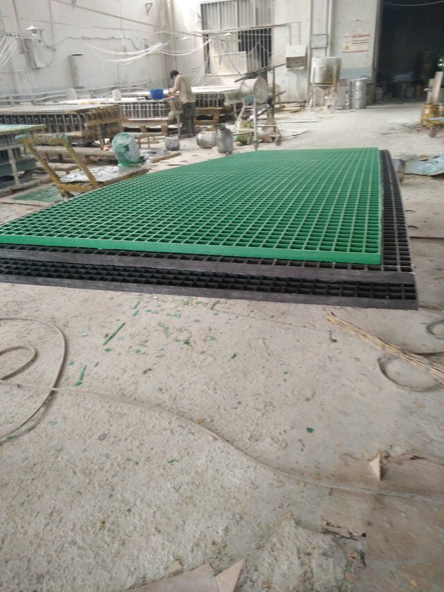 floor frp grating plastic sheet frp grating with chequer plate cover