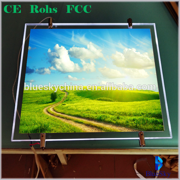 Hot sale advertising Acrylic Ultra-thin Slim Magnetic LED Light Box