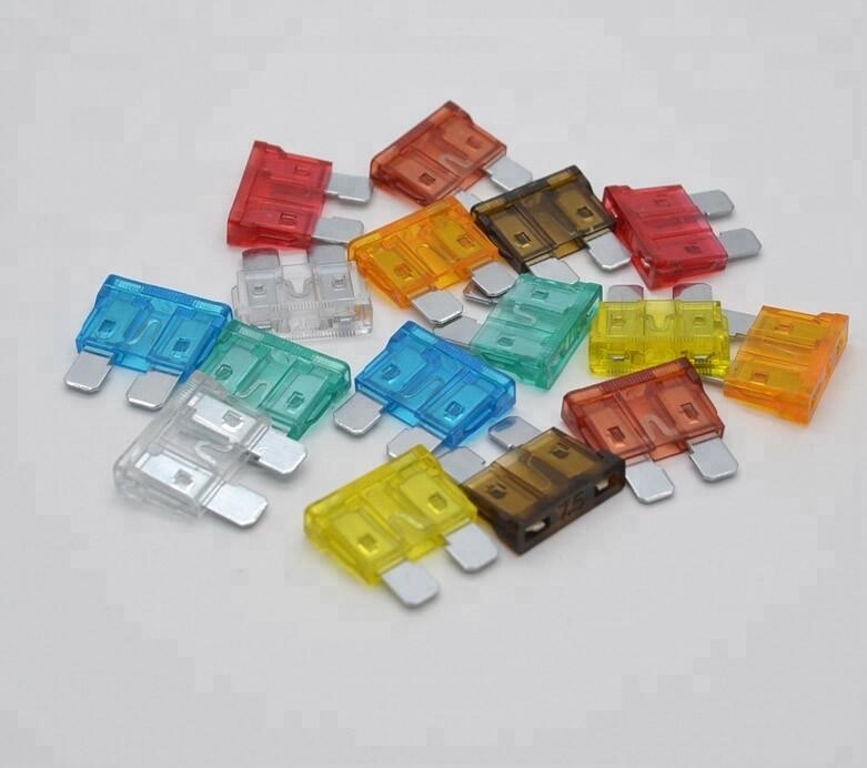 3A 4A 5A 7.5A 10A 15A 20A 25A 30A 35A 40A 32V middle Size SUV electronic automotive fuse blade type Medium fuse