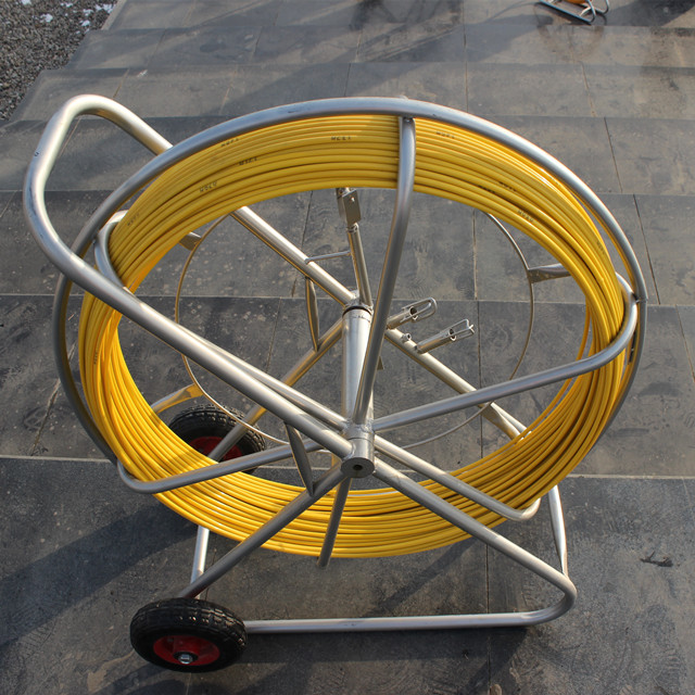 11mm wire pull duct rodder traceable duct rodder 300m