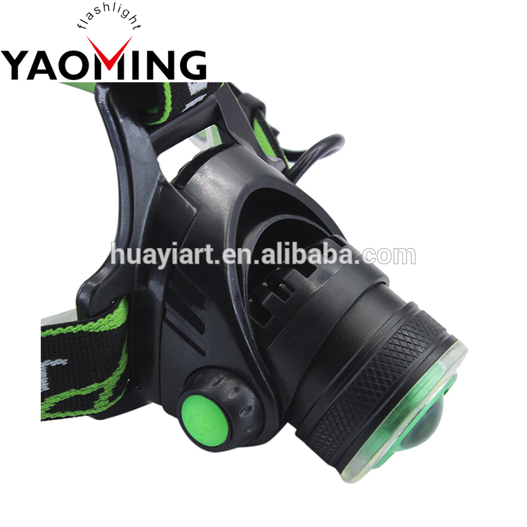 Aluminium Head Rechargeable Powerful COB Light Outdoor Led Headlamp