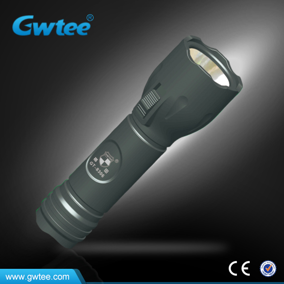 High capacity rechargeable led flash light