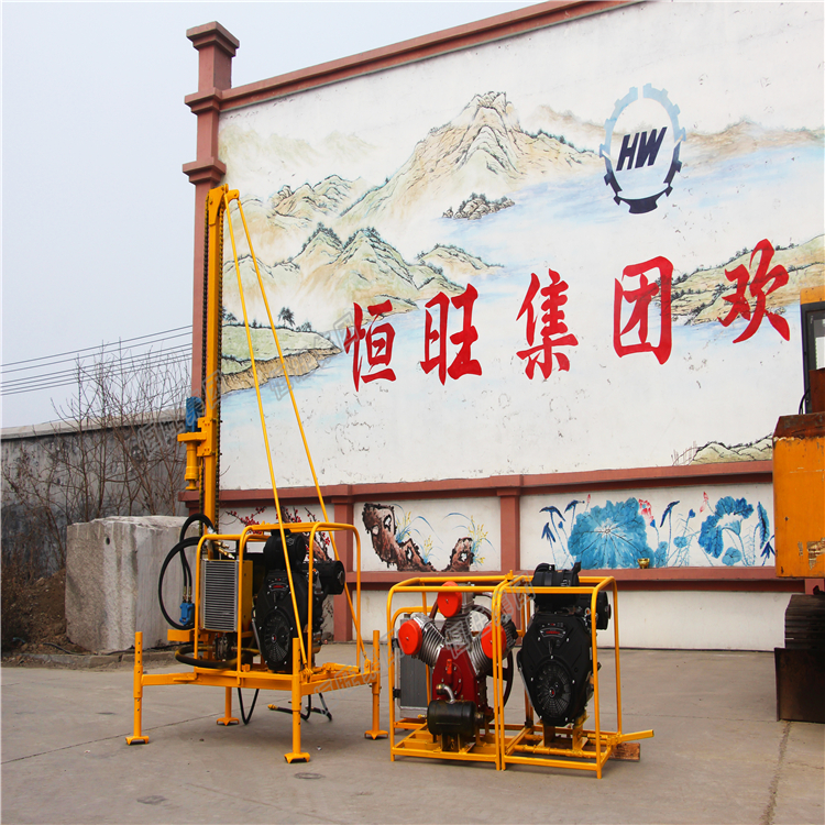 Mountain Drill Rig machine Portable DTH Drilling Rig gasoline rock drill equipment