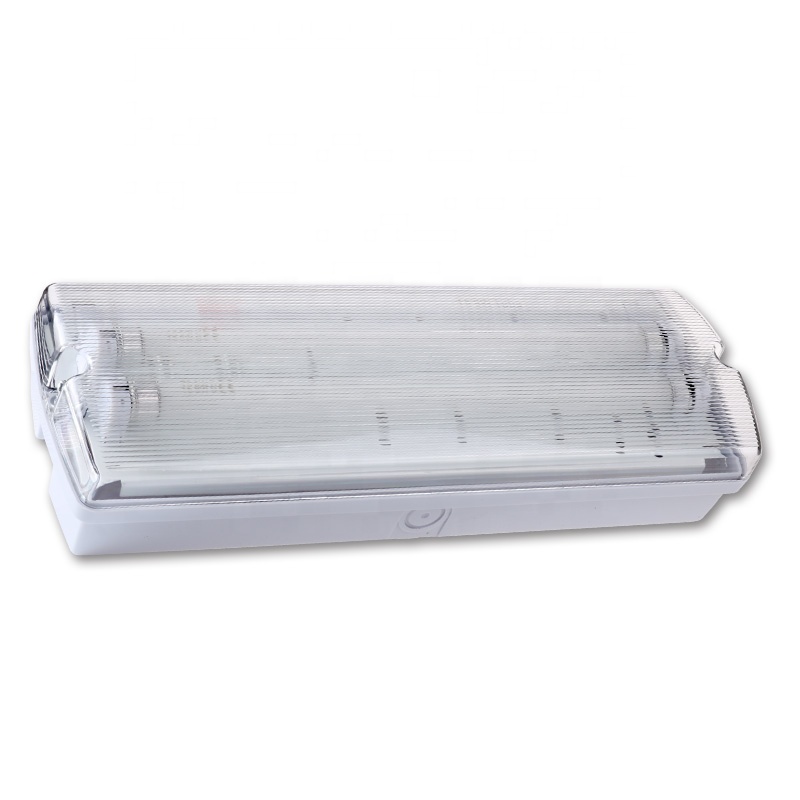 Kejie KE198 IP65 CE T5 8W double tubes waterproof bulkhead emergency light