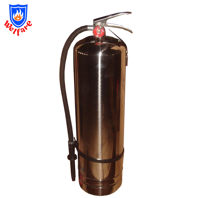 CE Approval 9Ltr Stainless Steel Foam empty Fire Extinguisher