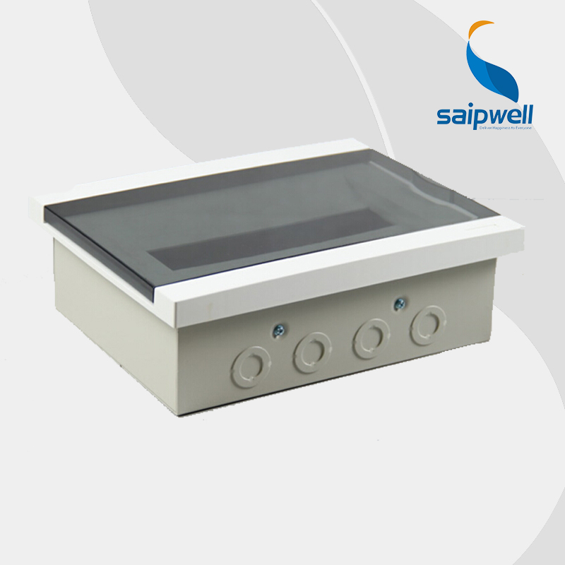 SAIP/SAIPWELL 40 way 460*500*85mm IP66 High-end Modular Power ABS Enclosure Electrical Waterproof Terminal Distribution Box