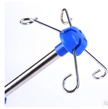 Drip Stand Folding IV pole free standing Pole