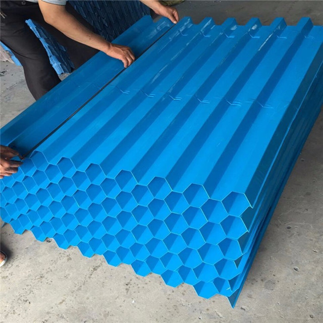 Honeycomb inclined settling pipe/PVC PP hexagonal tube settler