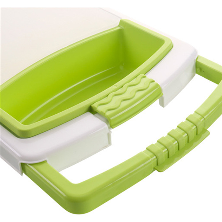 Multifunction Telescopic Chopping Board Kitchen Draining Cutting Board Support Plastic Containers Kitchen Goods