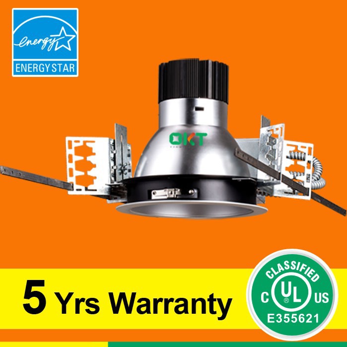 2014 New construction five years warranty LED recessed medium beam downlight 45D with cULus and energy star