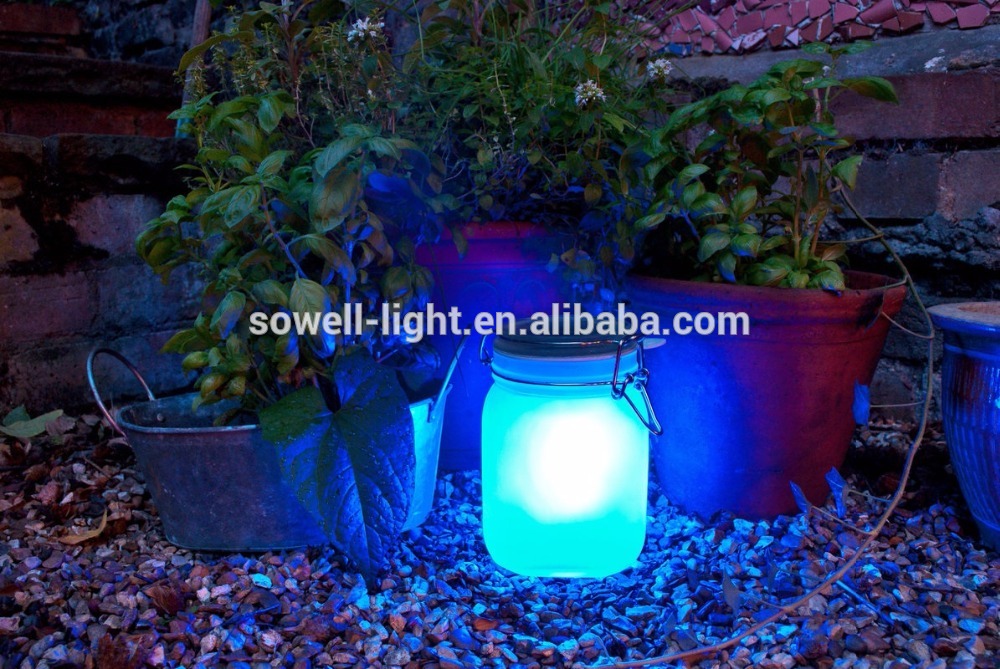 Waterproof IP65 solar power panel led garden light