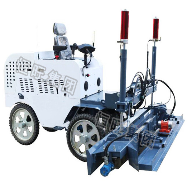 Road paver laser screed vibration ruler frame concrete floor leveling machine