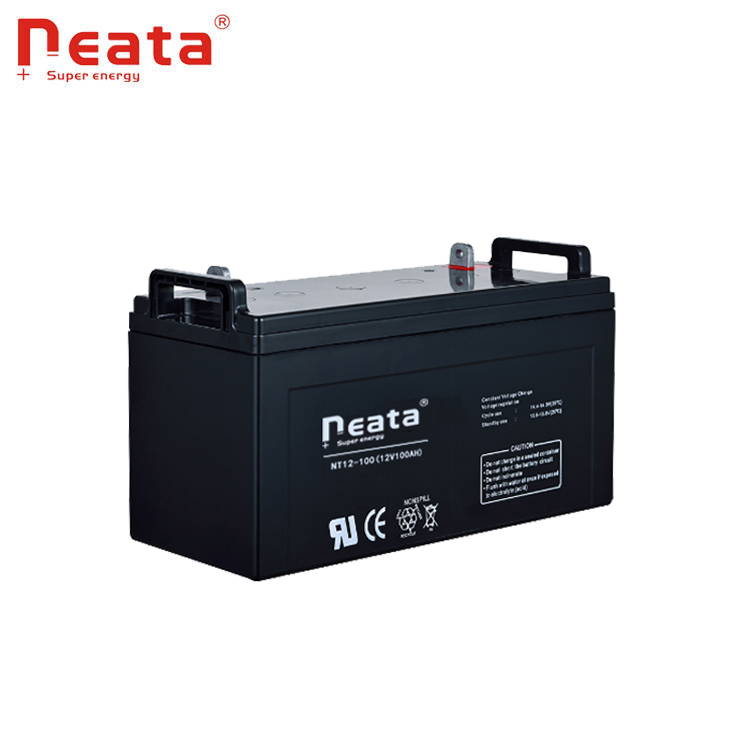 Neata 12v100ah rechargeable deep cycle bateria solar gel battery acid