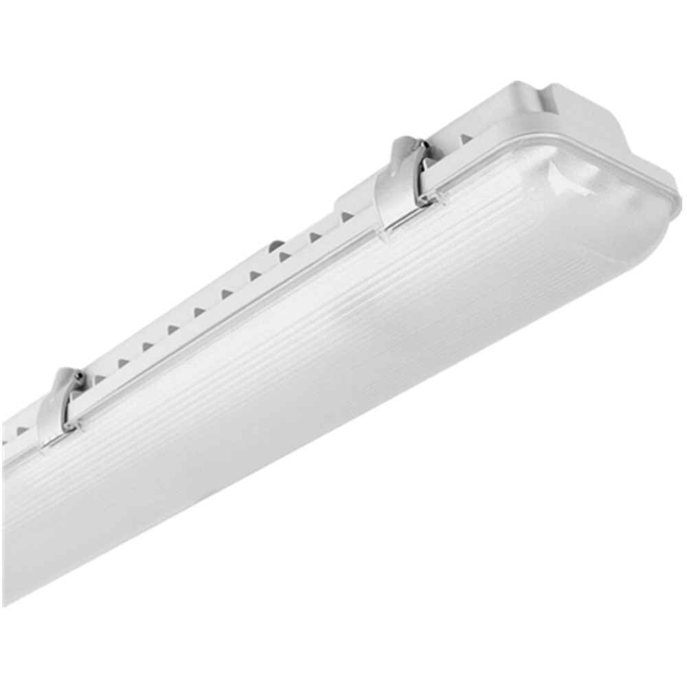 Emergency Maintained LED Parking Garage Batten Light 4ft 5ft IP65 Weatherproof LED Non Corrosive Fitting