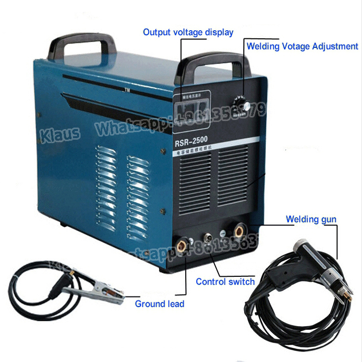 M3-M10 Inverter Drawn Arc Stud Welding Machine With Guns