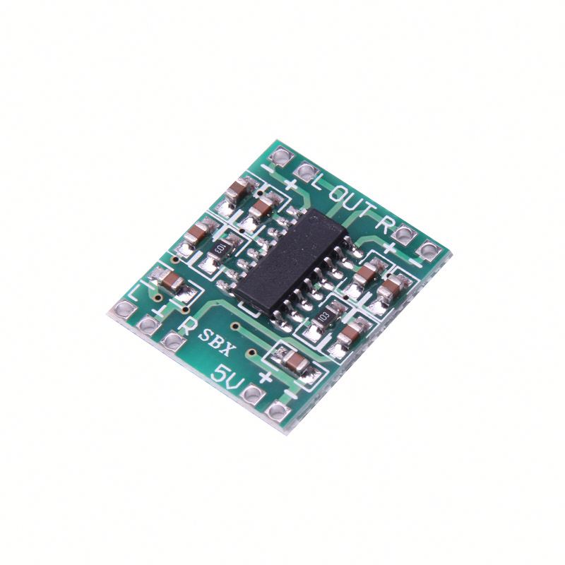 PAM8403 Ultra-Mini Digital Amplifier Board 2*3 W D Class 2.5 - 5V USB Power Supply