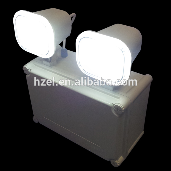 Non-maintained Double Heads Rechargeable Led Emergency Light